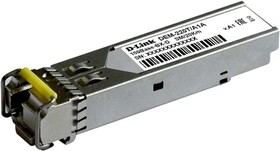 Фото 1/7 Трансивер D-Link 220T/20KM/A1A WDM SFP-трансивер с 1 портом 100Base-BX-D (Tx:1550 нм, Rx:1310 нм) для одномодового оптического кабеля (до 20