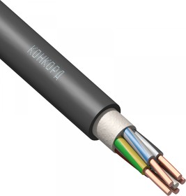 Кабель силовой безгалогенный ППГнг(А) -HF 5х4 ок(N,PE)-0,66 Конкорд – купить оптом и в розницу