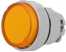 Фото 1/3 ZB4BW15, Переключатель, кнопочный, 1, 22мм, оранжевый, Подсвет, ZBV6, IP66