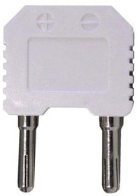 Фото 1/2 P TA, Thermocouple Adapter, Type-K - 2x 4mm Connector, White