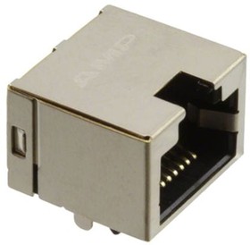 Фото 1/4 1734795-1, Modular Connectors / Ethernet Connectors RJ45 8P8C SHD W/O LED DIP 6u