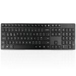 KYBAC301-UBLK-IT, 301BLACK Wired USB Slimline Keyboard, QWERTY, Black