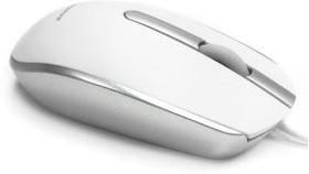 Фото 1/3 MOU-M100-USBC-WH, M100 USBC 3 Button Wired Optical Mouse White