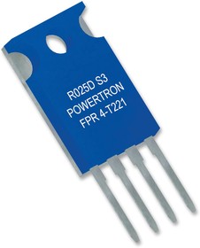FPR 4-T221 0R220 S 1% Q, Токочувствительный Резистор, 0.22 Ом, Серия FPR 4-T221, 15 Вт, Metal Foil, TO-220, ± 1%