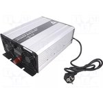 UPS-2000SR, Преобразователь: DC/AC; 1кВт; Uвых: 230ВAC; Вых: сетевой 230 В