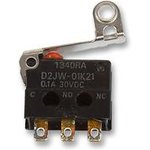 D2JW-01K21, Микропереключатель с лапкой 0,1А 30VDC