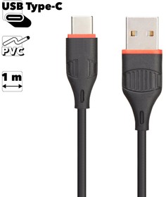 USB кабель BOROFONE BX17 Enjoy Type-C, 1м, PVC (черный)