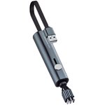 USB кабель LDNIO LC99 Charging Cable 3 in 1 Micro USB, Apple 8 pin ...