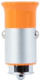 Фото 1/2 Автомобильная зарядка "LDNIO" PD + USB-C кабель Apple 8-pin C61C (оранжевое, серебро, коробка)