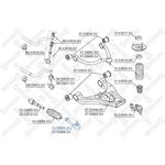 51-53005-SX, 51-53005-SX_наконечник рулевой левый!\ KIA Sorento 02