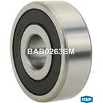 BAB0263SM, BAB0263SM_подшипник генератора! шариковый Bosch/Paris Rhone/Valeo ...