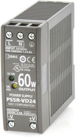 Фото 1/4 Power supply, 24 VDC, 2.5 A, 60 W, PS5R-VD24