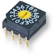 DRS 3016, Switch DIP N.O./N.C. SP16T 16 Flush Screwdriver 0.03A 15VDC PC Pins 20000Cycles Thru-Hole