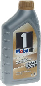 Масло моторное MOBIL 1 FS 0W-40 синтетическое 1 л 153675
