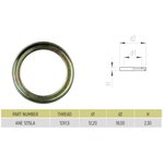 2ANE1215LA, Кольцо упорное с фаской под резинку (металлическое М12) SIRIT