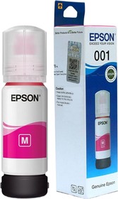 Чернила Epson 001 C13T03Y398 пурпурный 70мл для Epson L4150/L4160/ L6160/L6170/L6190