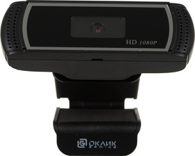 Фото 1/2 Камера Web Оклик OK-C013FH черный 2Mpix (1920x1080) USB2.0 с микрофоном