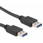 103-1020-BL-00500, Cable Assembly USB 1m USB 3.0 Type A to USB 3.0 Type A 9 to 9 ...