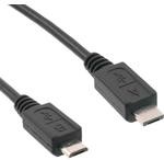 102-1102-BL-00050, Cable Assembly USB 0.5m Micro USB Type A to Micro USB Type B 5 to 5 POS M-M 28AWG