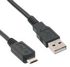 102-1092-BL-00050, Cable Assembly USB 0.5m Micro USB Type B to USB Type A 5 to 4 POS M-M 28AWG