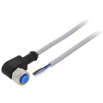 YG2A14-100VB3XLEAX, Female 4 way M12 to Unterminated Sensor Actuator Cable, 10m