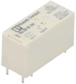 Фото 1/4 REL-MR- 24DC/1IC, Реле питания, SPST-NO, 24 В DC, 16 А, Сквозное Отверстие, DC