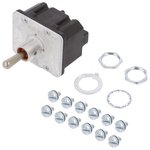 4NT1-12, MICRO SWITCH™ Toggle Switches: NT Series, 4 Pole Double Throw (4PDT) ...