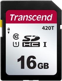 TS16GSDC420T, 16 GB Industrial SDHC SD Card