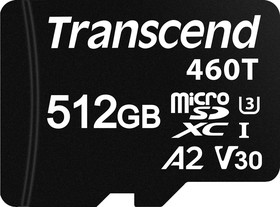 TS512GUSD460T, 512 GB Industrial MicroSDXC Micro SD Card