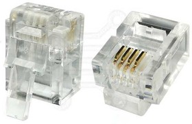 RJ11 (TP-4P4C) разъем телефонный - джек – купить оптом и в розницу