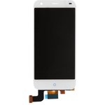Дисплей (экран) в сборе с тачскрином для ZTE Blade S6 белый