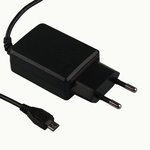 Блок питания (сетевой адаптер) ASX MicroUSB 5V 2А + USB европакет