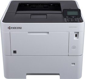 Фото 1/2 Принтер лазерный Kyocera P3145dn + картридж, черно-белая печать, A4, цвет белый
