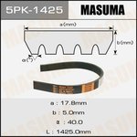 5PK-1425, Ремень ручейковый MASUMA 5PK-1425