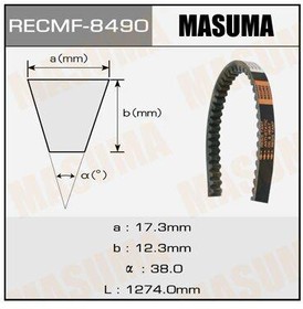 8490, Ремень клиновой 17x1274 MASUMA