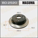 Диск тормозной задний NISSAN CIMA MASUMA BD-2520