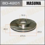 BD-4201, Диск тормозной Mazda 6 (GG, GY, GH) 02-12, 323 98-04 ...