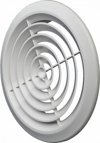 Решетка пластмассовая круглая без фланца (170х170х10 мм) ПКС 170