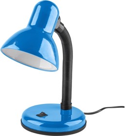 Настольный светильник на основание DL-1- 60W-E27, синий 1183163