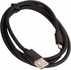 Кабель USB BX55 для Micro-USB, 2.4A, длина 1м, черный 903288