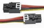 0451330603, Cable Assembly UL 1061 0.3m 16AWG Wire to Board to Wire to Board 6 to 6 POS F-F Crimp-Crimp Ultra-Fit Bag