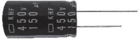 EKHF401ELL151ML35S, Aluminum Electrolytic Capacitors - Radial Leaded 150uF 400V