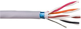 Фото 1/4 78163 SL005, Провод, EcoCable Mini, 3x2x26AWG, фольга Al-PET, MPPE, 300В, 30,5м