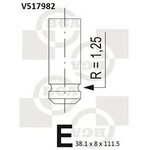 V517982, КЛАПАН ВПУСКНОЙ 38.1x8x111.5 IN REN/VOL 1.7 (F1N/F2N/F3N/B17/B18) 83-95