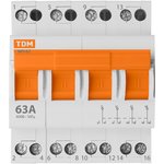 SQ0224-0036, Reversible three-position modular switch MP-63 4P 63A