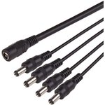 14-0319, 4-pin DC power splitter 2.1x5.5mm