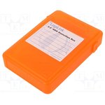 UA0133O, Корпус для дисков 3,5", оранжевый, Мат-л корп пластик