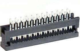 L-KLS1-205-24-B, для шлейфа шаг1,27мм для пайки на плату / FDC-24 (L-KLS1-205-24-B)