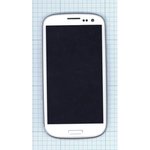 Дисплей (экран) в сборе с тачскрином для Samsung Galaxy S3 Neo GT-I9300I белый с ...