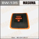 BW-135, Заплатка кордовая для боковых порезов 90 х 135 мм 2 слоя корда MASUMA